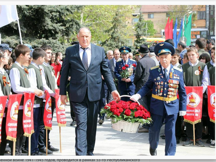Дагестан отмечает 79-летие Победы: Вахта Памяти