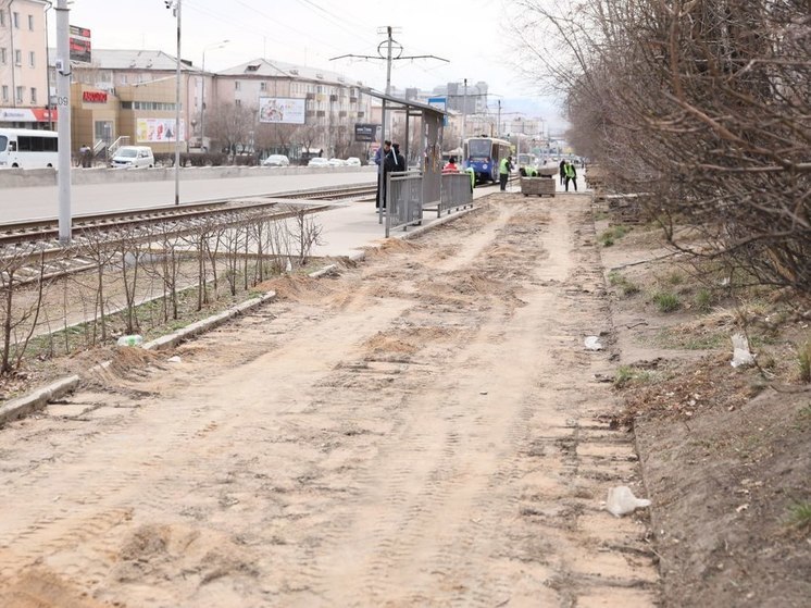 В Улан-Удэ расширят четную сторону дороги на проспекте 50-летия Октября