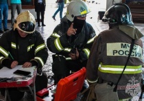 В городе прошли учения подразделения пожарной охраны по тушению пожара по повышенному рангу № 3
