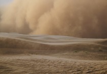 Telegram-канал Amur Mash сообщил, что Владивосток пожелтел из-за пришедшей из Китая песчаной бури