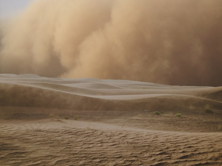 Владивосток пожелтел из-за пришедшей из Китая песчаной бури