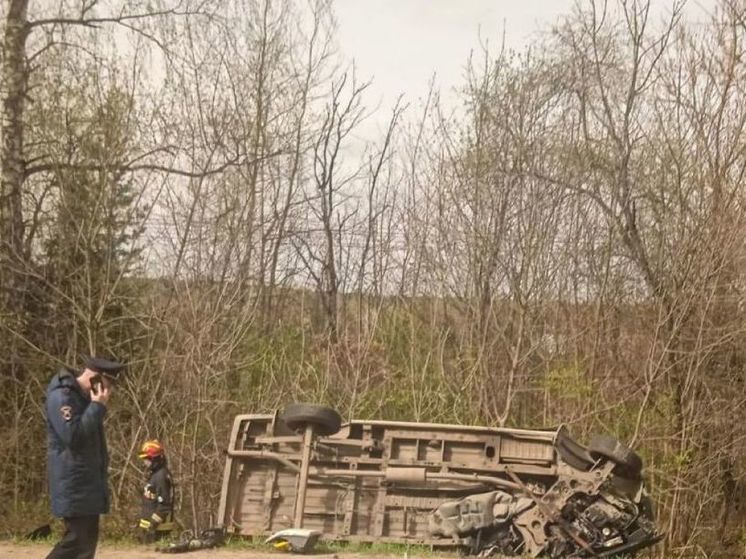 В крупной аварии под Одинцово разбились два автомобиля