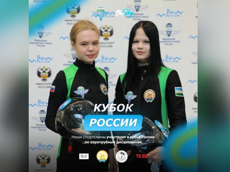 Башкирские парашютистки стали призерами кубка России в Москве
