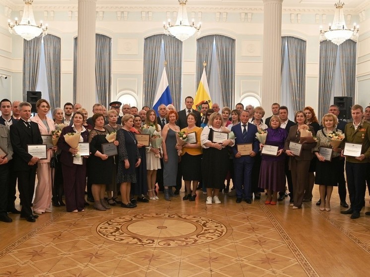В Рязанской области прошла церемония обновления Доски Почёта