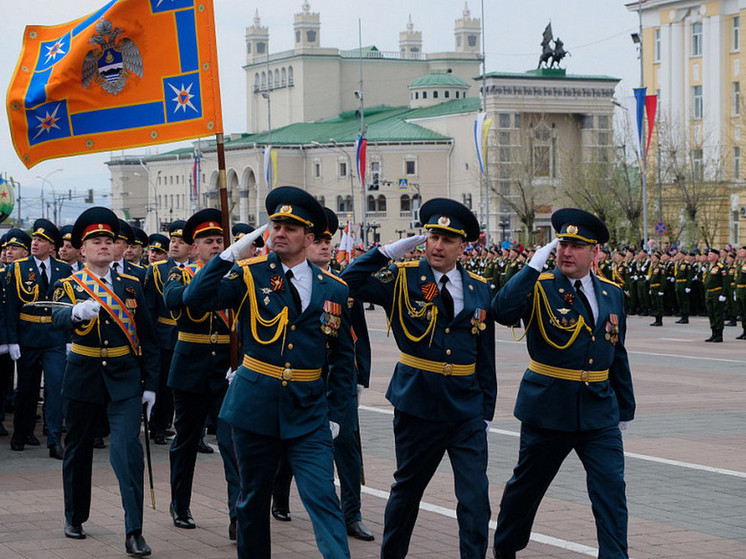 В Улан-Удэ началась подготовка к Параду Победы