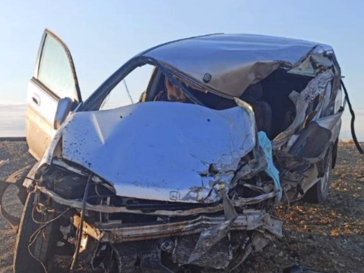 Женщина на Honda погибла в лобовом ДТП с грузовиком в Забайкалье