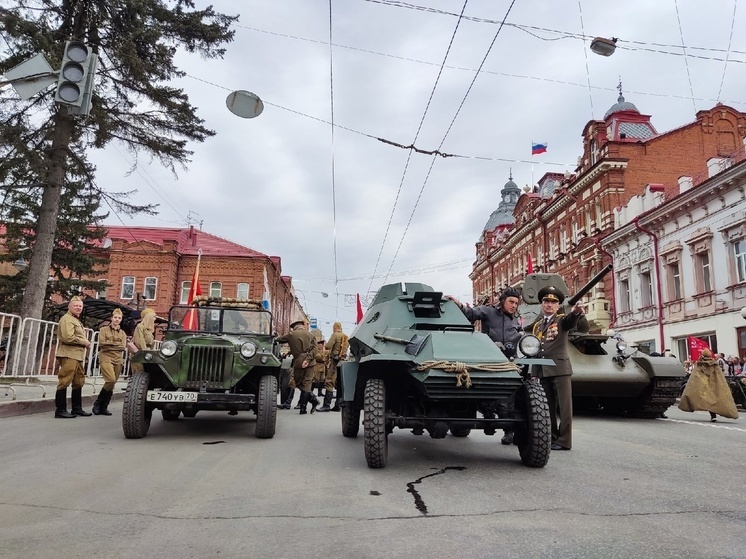 Генеральная репетиция Парада Победы пройдёт в Томске 7 мая