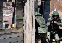 На полигоне «Сергеевский» Восточного военного округа в Приморском крае проходят учения по тактике в городских условиях