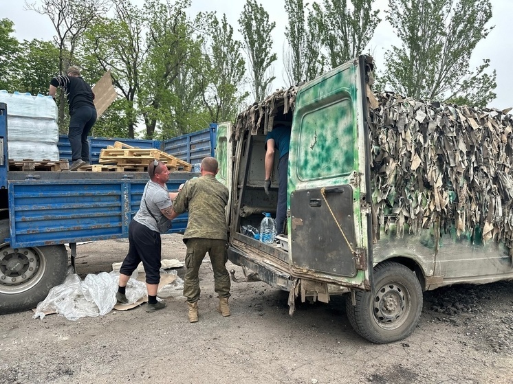 Участникам СВО на Авдеевском направлении передали посылку из Орловской области