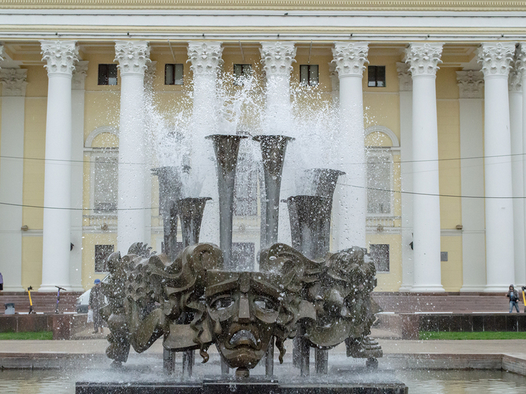 В Рязани запустили городские фонтаны