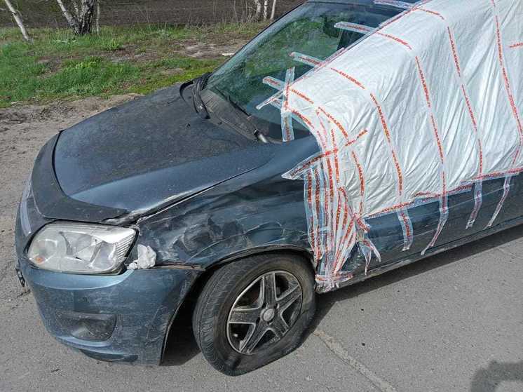 В ДТП в Кораблинском районе пострадал водитель Lada