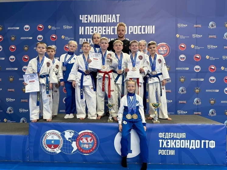 Тхэквондисты Поморья взяли в Казани 36 медалей