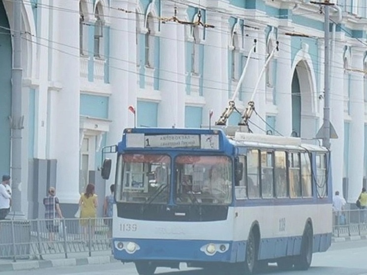В Орле приостановили троллейбусное движение