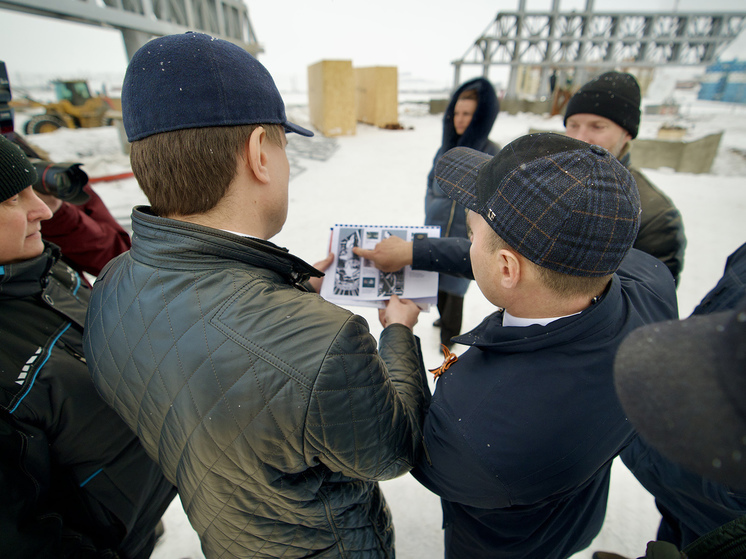 В Норильске возводят стелу «Город трудовой доблести»
