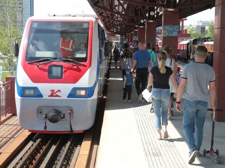 На летний график работы переходит Детская железная дорога в Екатеринбурге