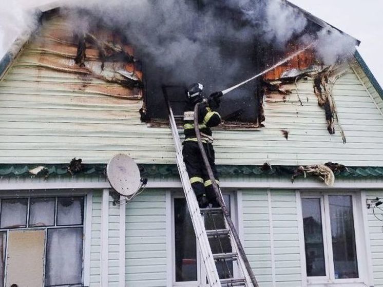 Спасатели ликвидировали пожар в частном доме Шатуры