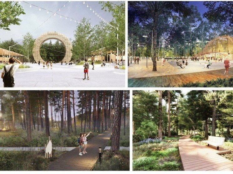 Жителям Воронежа показали, как будет выглядеть обновлённый парк «Танаис»