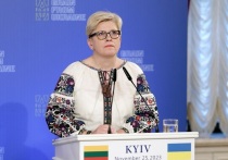 Премьер-министр Литвы Ингрида Шимоните заявил, что союзники Украины должны быть готовы к тому, что утвержденный администрацией США пакет помощи Украине окажется последним. Соответствующее заявление она сделала в беседе с агентством ELTA