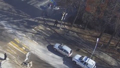УАЗ подбил легковушку в Петрозаводске