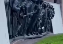 Депутат Госдумы Александр Хинштейн опубликовал видеозапись сноса монумента Вечной Славы в украинском городе Ровно