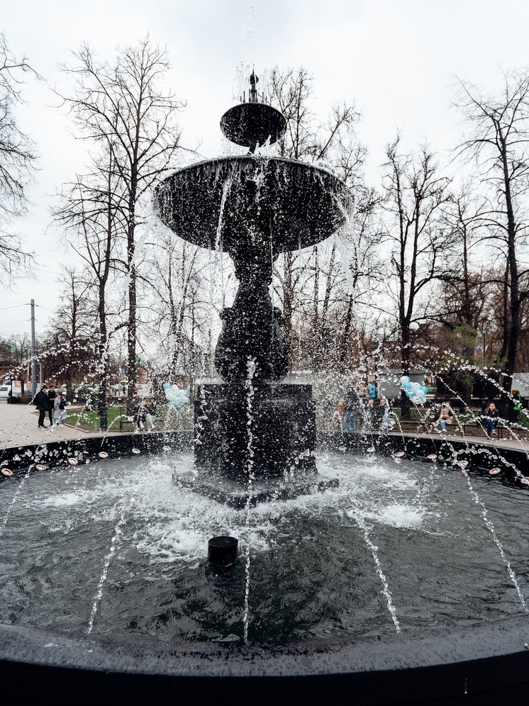 Запуск главного городского фонтана состоялся в Нижнем Новгороде