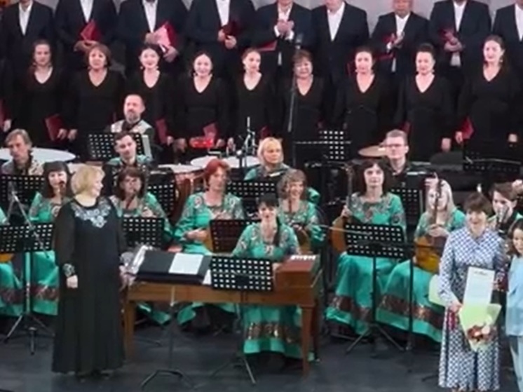 В Калмыкии прошел концерт солистки Государственного хора РК