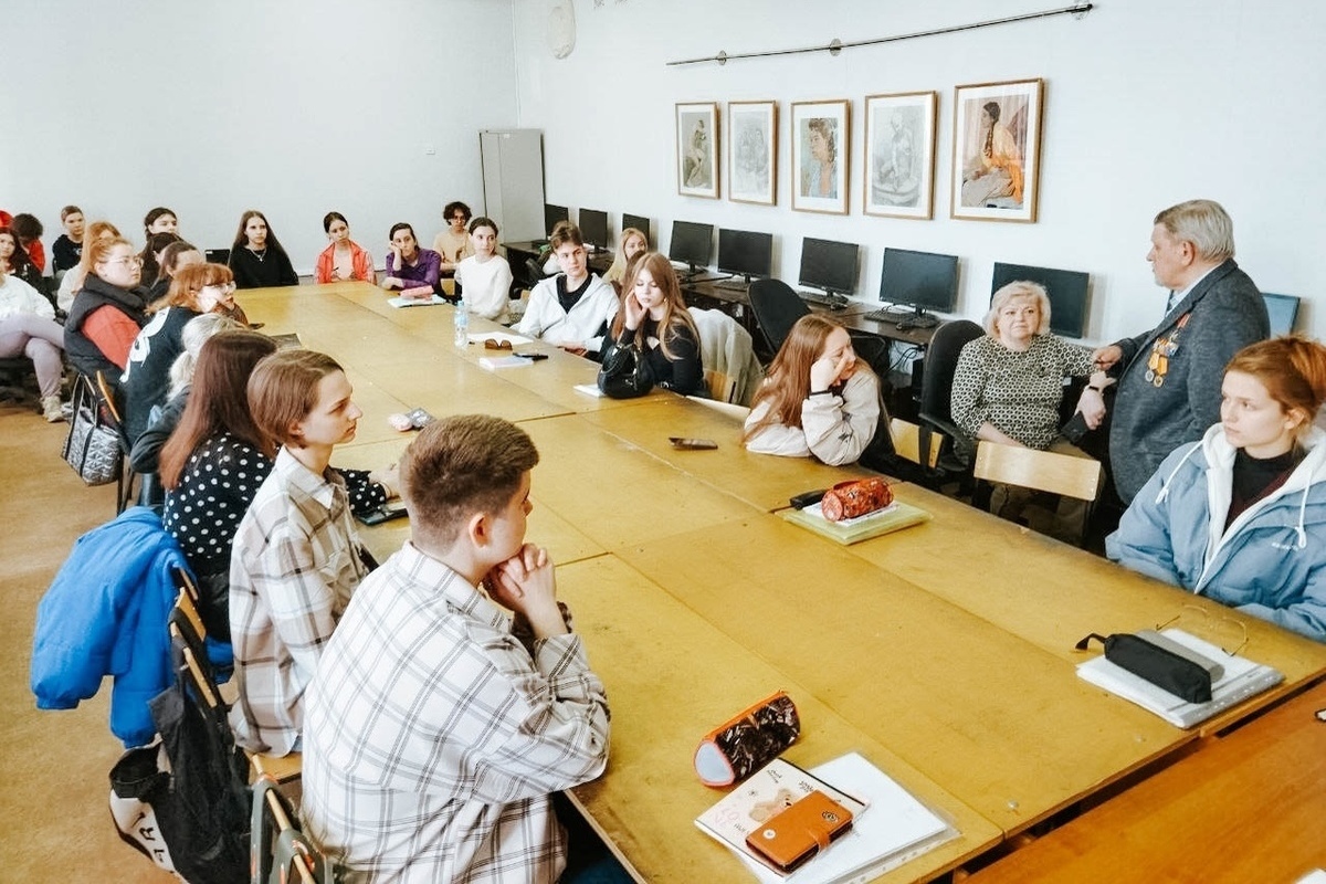 Костромские студенты встретились с ликвидатором последствий Чернобыля