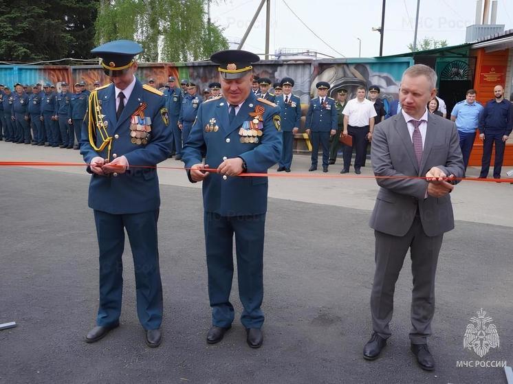 В Павловском районе установили памятник «Пожарным всех поколений»