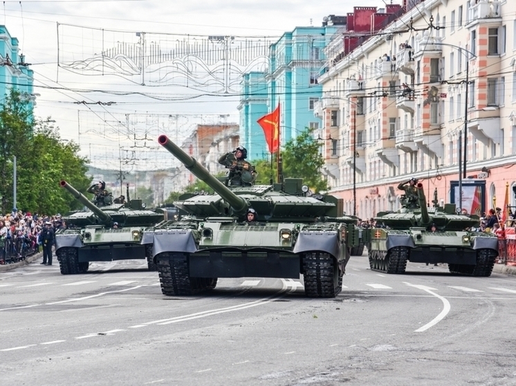 Дороги перекроют в Мурманске в связи с репетициями военного парада
