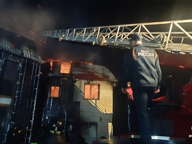 Ликвидирован пожар в частном доме по Заречному в Хабаровске