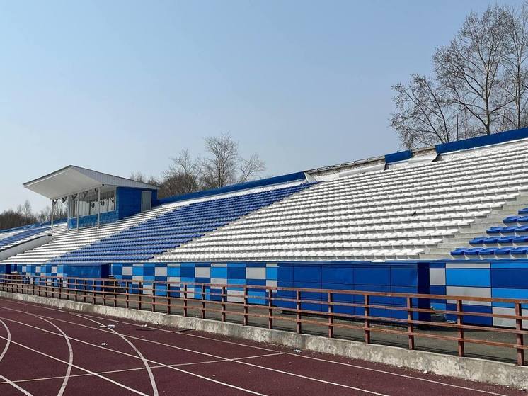 Названы сроки окончания реконструкции комсомольского стадиона «Смена»‎