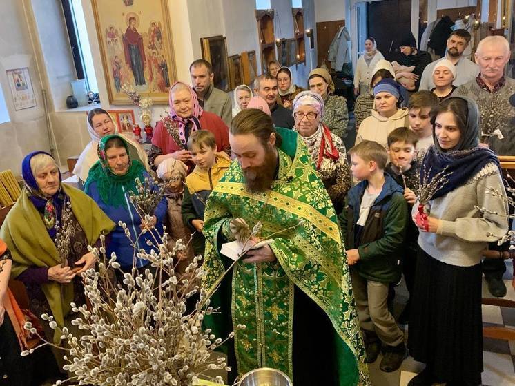 Вербное воскресенье: православные югорчане отмечают один из главных праздников