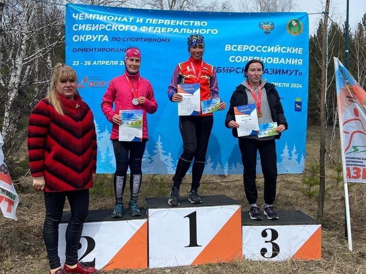 Жительницы Хакасии завоевали награды чемпионата и первенства Сибири по спортивному ориентированию