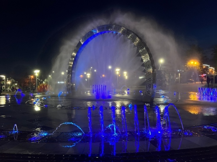 В Калуге запустили фонтан в парке ТЮЗа