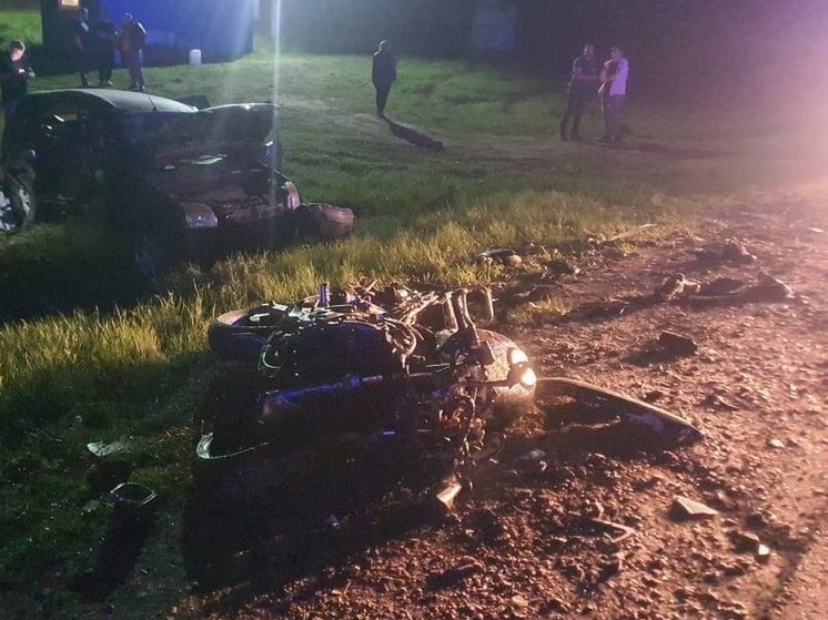 В Воронежской области погиб в аварии мотоциклист на «Хонде»