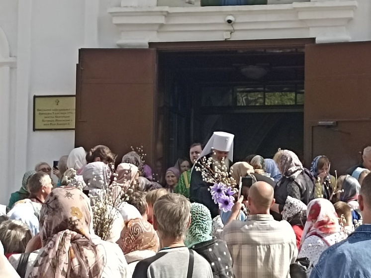 Православные Оренбуржья отмечают Вербное воскресенье