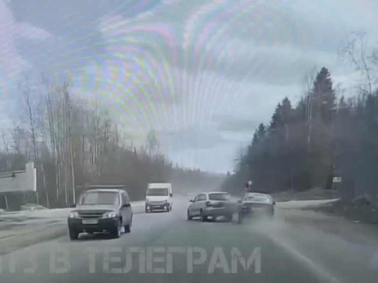 Серьезная авария произошла на трассе под Петрозаводском