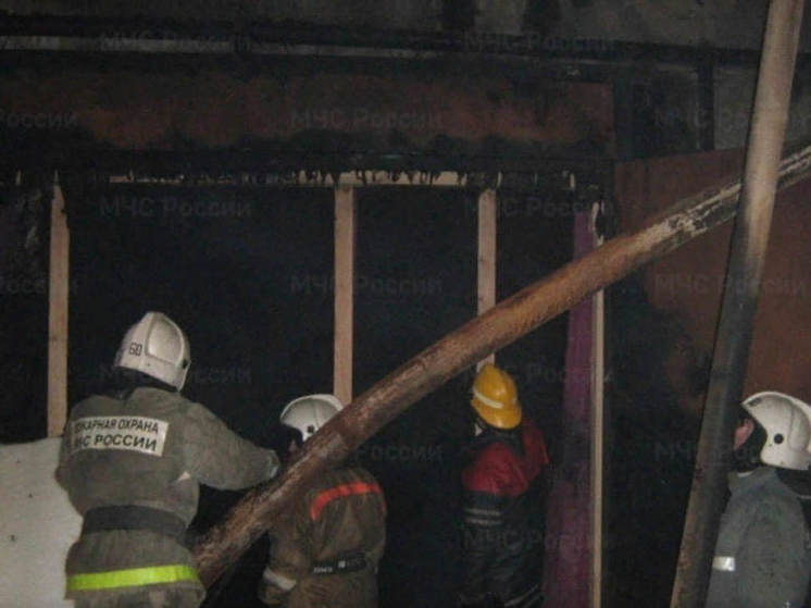 При пожаре в поселке Понтонное погиб местный житель