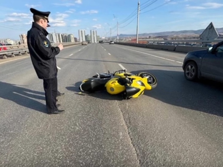 Ребенку оторвало ногу в аварии с мотоциклом в Красноярске