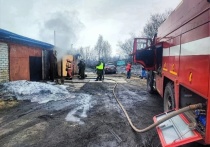 В Мурманске 28 апреля в 14:31 поступил сигнал о пожаре в АГК на ул, Сафонова, 9