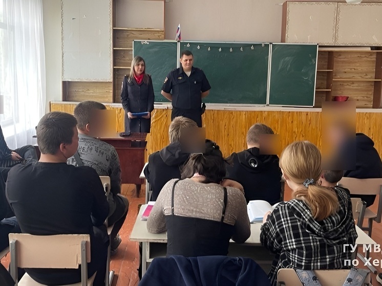 Автоинспекторы провели лекцию в Новотроицком округе на Херсонщине