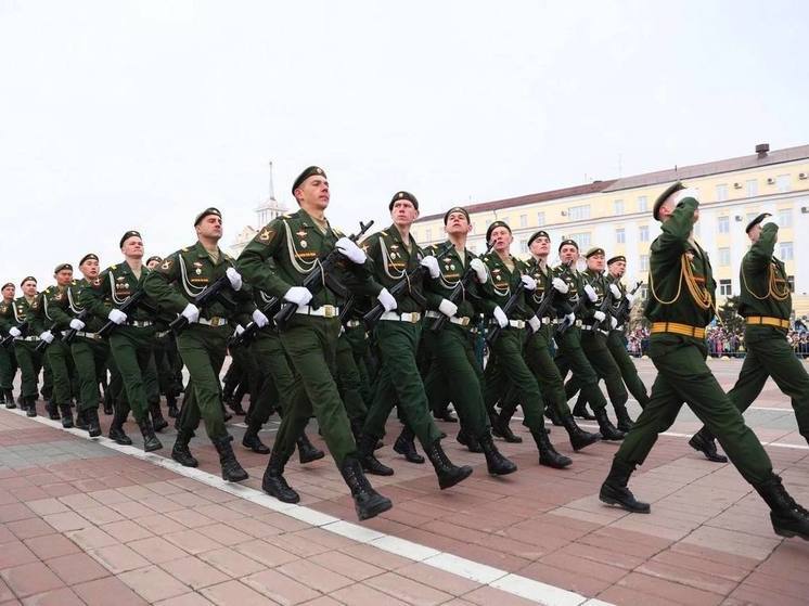 В Улан-Удэ пройдет репетиция Парада Победы