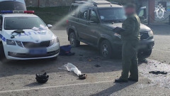 СКР опубликовал кадры с места нападения на пост ДПС в Карачаево-Черкесии