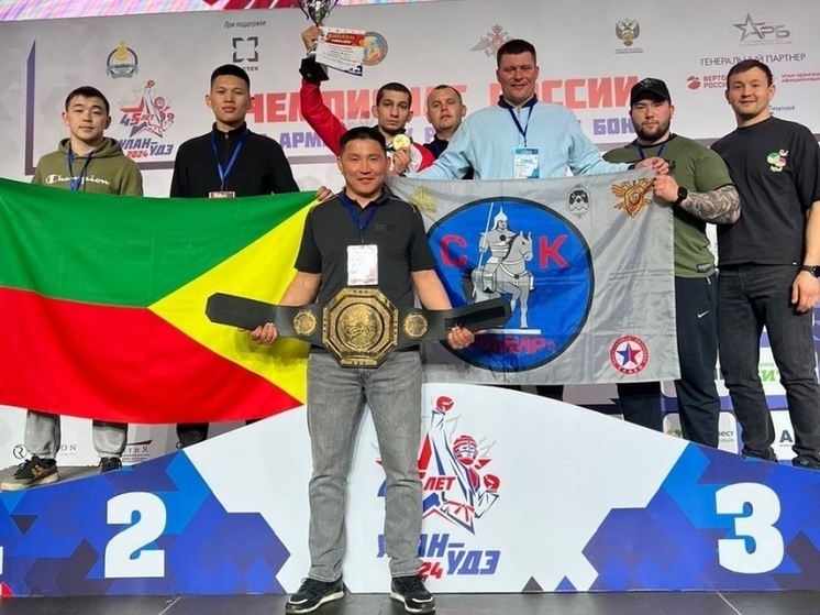 Забайкалец занял первое место в чемпионате по армейскому рукопашному бою