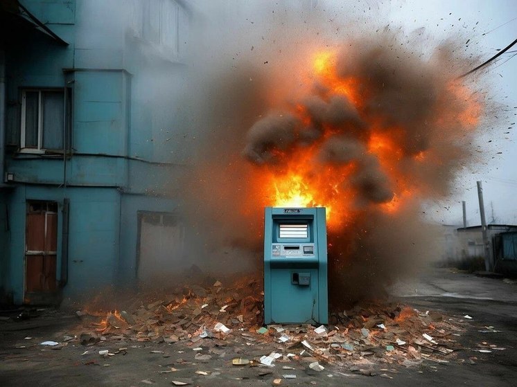 В Омске задержали мужчину, взорвавшего банкомат, чтобы похитить деньги