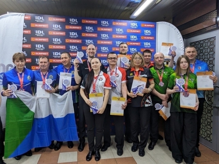 Дартсмены из Забайкалья завоевали третье место на соревнованиях в Питере