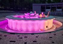 В Центральном парке города Белгорода готовят к открытию фонтан «Кувшинка»