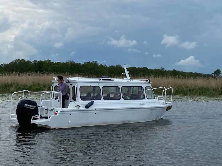 На Куршской косе стартовал сезон водных прогулок