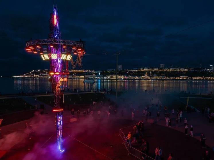Главный российский фестиваль света INTERVALS проходит в Нижнем Новгороде