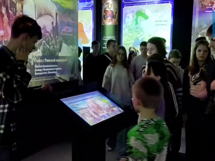 Белгородские дети совершили интерактивное путешествие из Ессентуков в Древнюю Русь